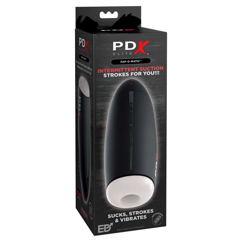 Buy Pipedream Extreme Toys Elite Fap - O - Matic - USB Rechargeable Sucking Masturbator at NZ’s Mega Adult Toys Store. Discover premium sex toys with discreet shipping at the best price in NZ