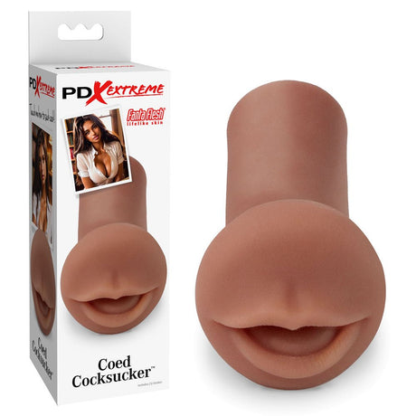 Buy Pipedream Extreme Toyz Coed Cocksucker - Brown - Brown Mouth Stroker at NZ’s Mega Adult Toys Store. Discover premium sex toys with discreet shipping at the best price in NZ