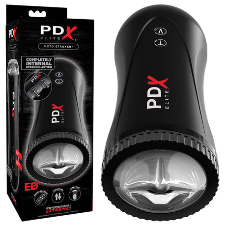 Buy Pipedream Extreme Toyz Elite Moto Stroker - Black Powered Masturbator at NZ’s Mega Adult Toys Store. Discover premium sex toys with discreet shipping at the best price in NZ