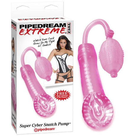 Buy Pipedream Extreme Toyz Super Cyber Snatch Pump - Pink Masturbator Pump at NZ’s Mega Adult Toys Store. Discover premium sex toys with discreet shipping at the best price in NZ