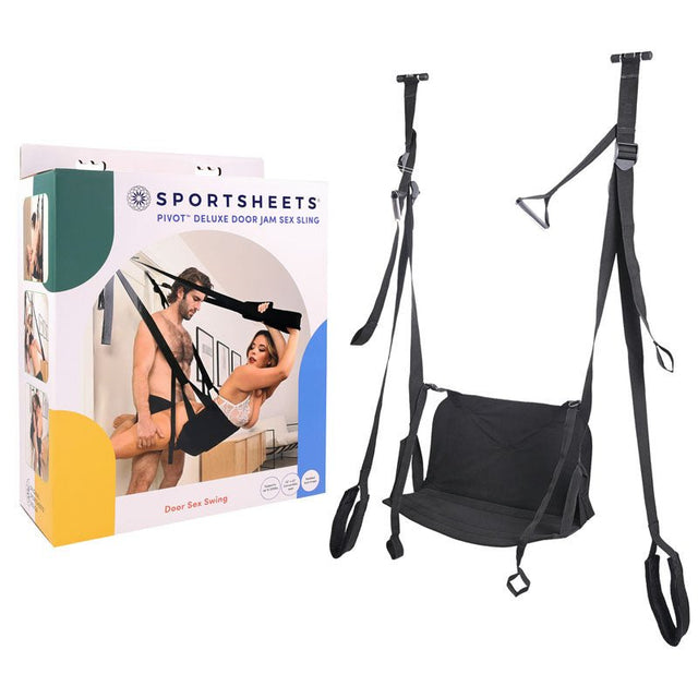 Buy Pivot Deluxe Door Jam Sex Sling - Black Door Swing at NZ’s Mega Adult Toys Store. Discover premium sex toys with discreet shipping at the best price in NZ