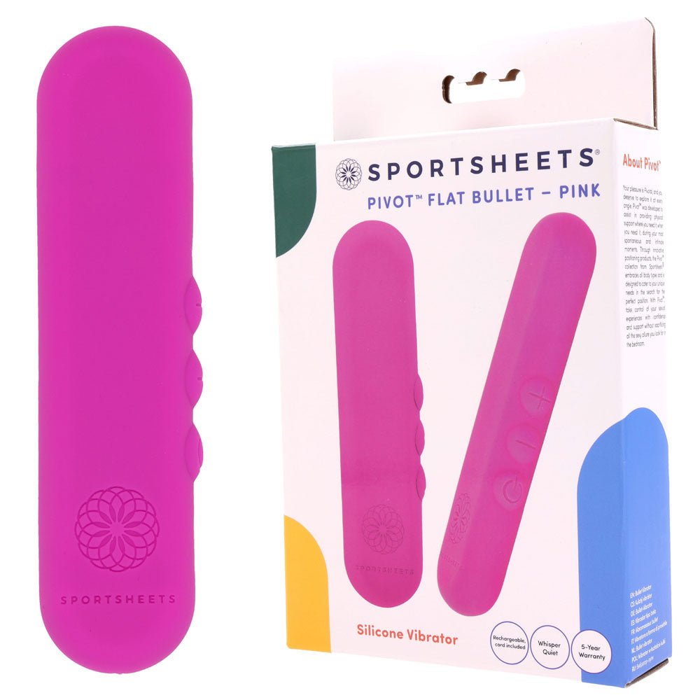 Buy Pivot Flat Bullet - Pink - Pink 10.2 cm USB Rechargeable Bullet at NZ’s Mega Adult Toys Store. Discover premium sex toys with discreet shipping at the best price in NZ