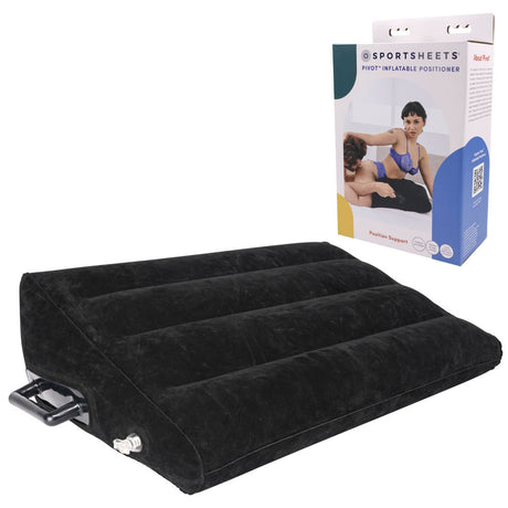 Buy Pivot Inflatable Positioner - Black Inflatable Position Cushion at NZ’s Mega Adult Toys Store. Discover premium sex toys with discreet shipping at the best price in NZ