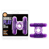 Buy Play With Me - Double Play - Purple Dual Vibrating Cock Ring at NZ’s Mega Adult Toys Store. Discover premium sex toys with discreet shipping at the best price in NZ