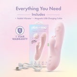 Buy Play With Me - Fairy Flutter - Pink 19.7 cm USB Rechargeable Rabbit Vibrator at NZ’s Mega Adult Toys Store. Discover premium sex toys with discreet shipping at the best price in NZ