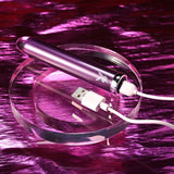 Buy Playboy Pleasure AMETHYST - Purple 12.4 cm USB Rechargeable Glass Tipped Mini Vibrator at NZ’s Mega Adult Toys Store. Discover premium sex toys with discreet shipping at the best price in NZ