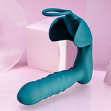 Buy Playboy Pleasure BRING IT ON - Teal USB Rechargeable Thrusting Anal Plug with Cock Ring at NZ’s Mega Adult Toys Store. Discover premium sex toys with discreet shipping at the best price in NZ