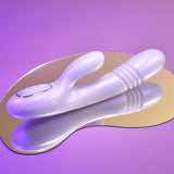 Buy Playboy Pleasure BUMPING BUNNY - Opal 22.9 cm USB Rechargeable Thrusting & Warming Rabbit Vibrator at NZ’s Mega Adult Toys Store. Discover premium sex toys with discreet shipping at the best price in NZ