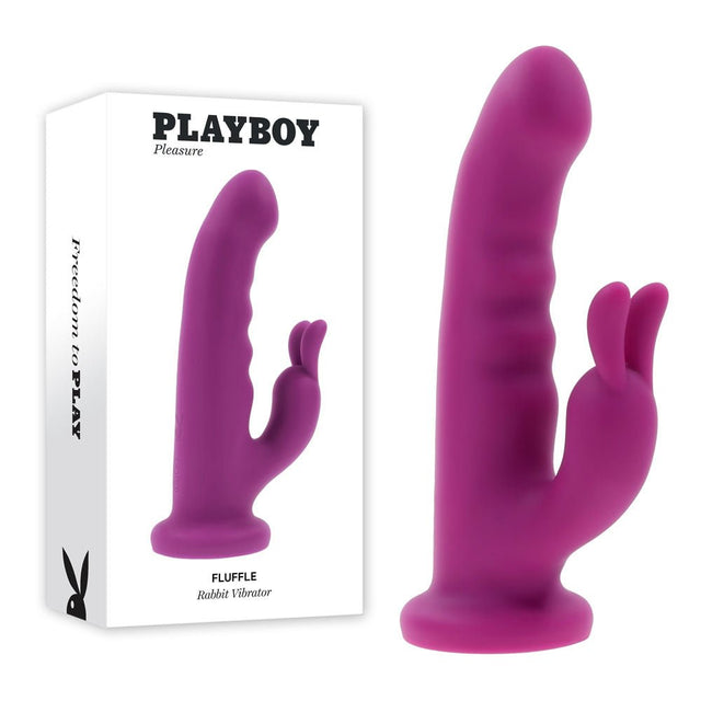 Buy Playboy Pleasure FLUFFLE - Purple 19.7 cm USB Rechargeable Rabbit Vibrator at NZ’s Mega Adult Toys Store. Discover premium sex toys with discreet shipping at the best price in NZ