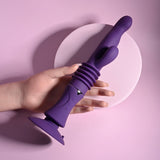 Buy Playboy Pleasure HOPPY ENDING - Purple 29.2 cm USB Rechargeable Thrusting Rabbit Vibrator at NZ’s Mega Adult Toys Store. Discover premium sex toys with discreet shipping at the best price in NZ