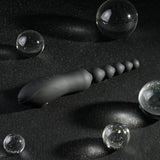 Buy Playboy Pleasure LET IT BEAD - Black 23.1 cm USB Rechargeable Vibrating Anal Beads with Clitoral Suction at NZ’s Mega Adult Toys Store. Discover premium sex toys with discreet shipping at the best price in NZ