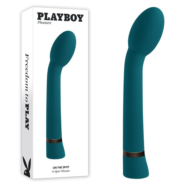 Buy Playboy Pleasure ON THE SPOT - Blue 21.6 cm USB Rechargeable G - Spot Vibrator at NZ’s Mega Adult Toys Store. Discover premium sex toys with discreet shipping at the best price in NZ