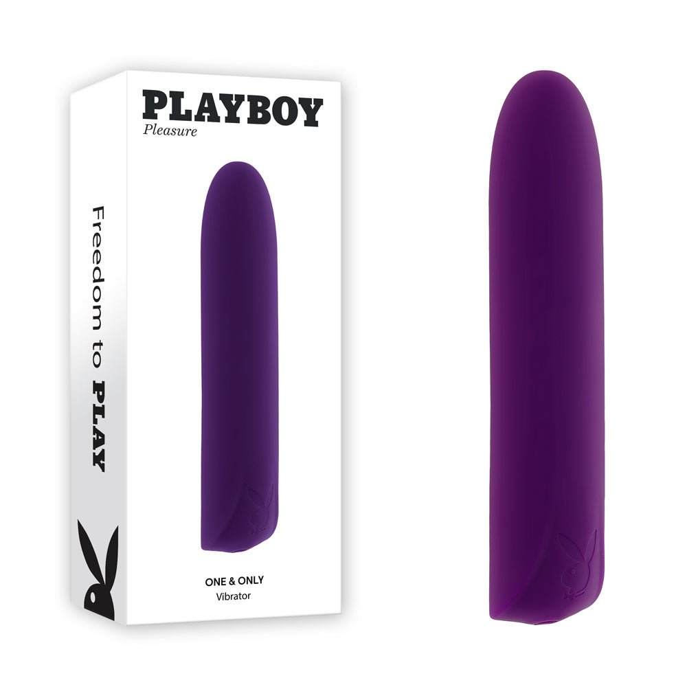 Buy Playboy Pleasure ONE & ONLY - Purple 12 cm USB Rechargeable Bullet at NZ’s Mega Adult Toys Store. Discover premium sex toys with discreet shipping at the best price in NZ