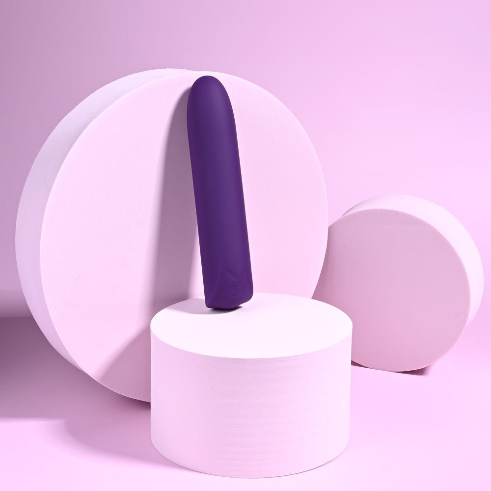 Buy Playboy Pleasure ONE & ONLY - Purple 12 cm USB Rechargeable Bullet at NZ’s Mega Adult Toys Store. Discover premium sex toys with discreet shipping at the best price in NZ