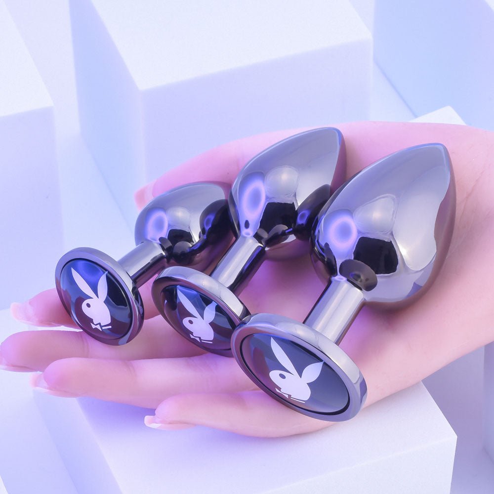 Buy Playboy Pleasure PLEASURE 3 WAYS - Metal Butt Plugs - Set of 3 Sizes at NZ’s Mega Adult Toys Store. Discover premium sex toys with discreet shipping at the best price in NZ