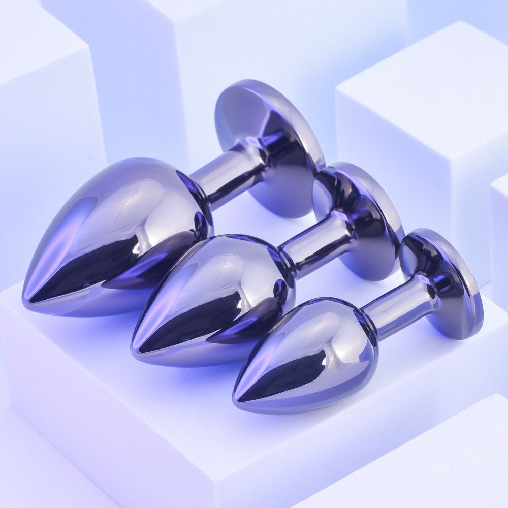 Buy Playboy Pleasure PLEASURE 3 WAYS - Metal Butt Plugs - Set of 3 Sizes at NZ’s Mega Adult Toys Store. Discover premium sex toys with discreet shipping at the best price in NZ