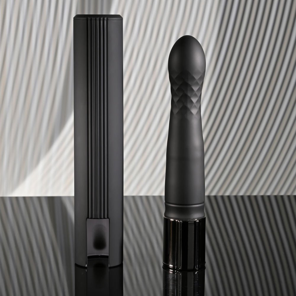 Buy Playboy Pleasure PLEASURE ZONE - Black 21.4 cm Rechargeable Vibrator with USB Charging Dock at NZ’s Mega Adult Toys Store. Discover premium sex toys with discreet shipping at the best price in NZ