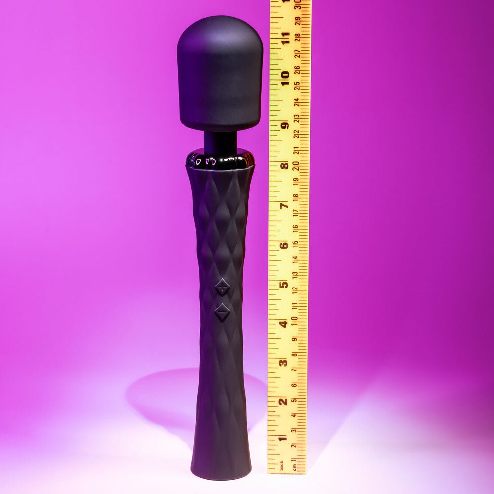 Buy Playboy Pleasure ROYAL - Black 29.2 cm USB Rechargeable Massage Wand at NZ’s Mega Adult Toys Store. Discover premium sex toys with discreet shipping at the best price in NZ