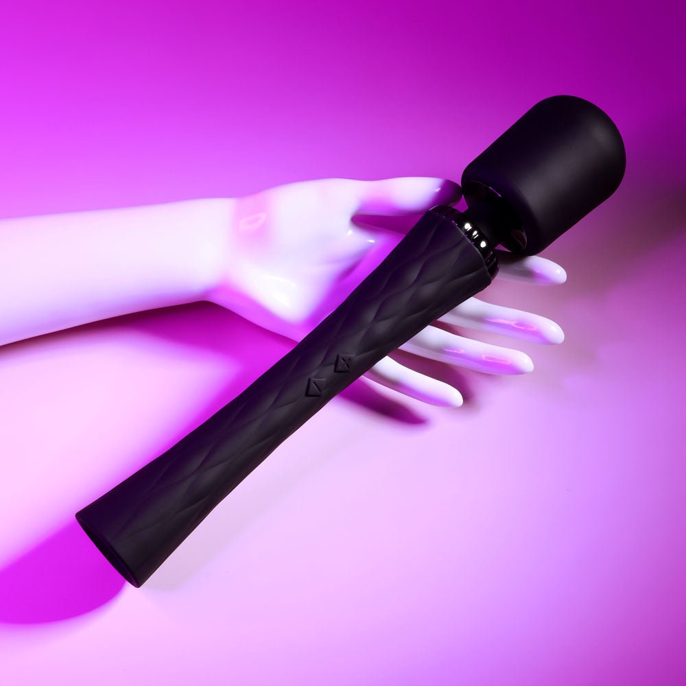 Buy Playboy Pleasure ROYAL - Black 29.2 cm USB Rechargeable Massage Wand at NZ’s Mega Adult Toys Store. Discover premium sex toys with discreet shipping at the best price in NZ