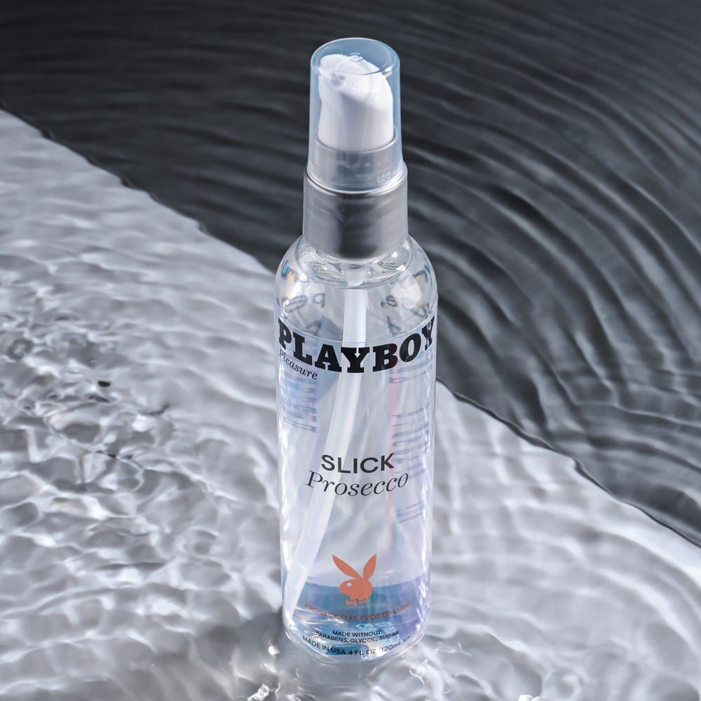 Buy Playboy Pleasure SLICK PROSECCO - 120 ml - Prosecco Flavoured Water Based Lubricant - 120 ml Bottle at NZ’s Mega Adult Toys Store. Discover premium sex toys with discreet shipping at the best price in NZ