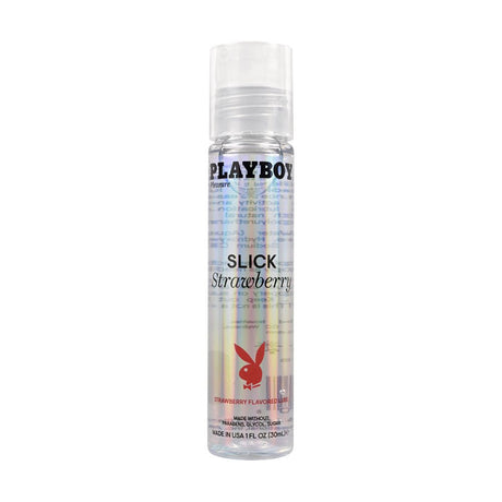 Buy Playboy Pleasure SLICK STRAWBERRY - 30 ml - Strawberry Flavoured Water Based Lubricant - 30 ml Bottle at NZ’s Mega Adult Toys Store. Discover premium sex toys with discreet shipping at the best price in NZ