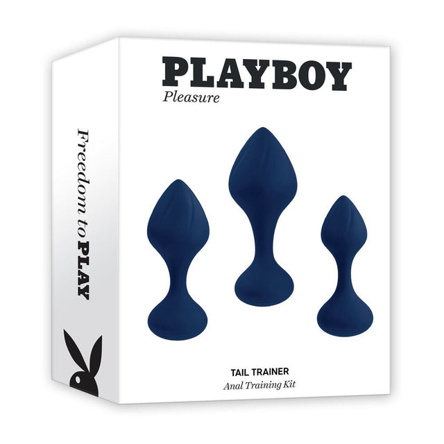 Buy Playboy Pleasure TAIL TRAINER - Black Butt Plugs - Set of 3 Sizes at NZ’s Mega Adult Toys Store. Discover premium sex toys with discreet shipping at the best price in NZ