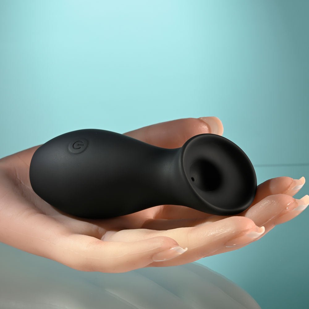 Buy Playboy Pleasure THE JET SET - SUCKER - Black 10.3 cm Sucking Stimulator with Rechargeable Charging Case at NZ’s Mega Adult Toys Store. Discover premium sex toys with discreet shipping at the best price in NZ