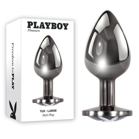 Buy Playboy Pleasure TUX - LARGE - Metal 9.6 cm Large Butt Plug at NZ’s Mega Adult Toys Store. Discover premium sex toys with discreet shipping at the best price in NZ