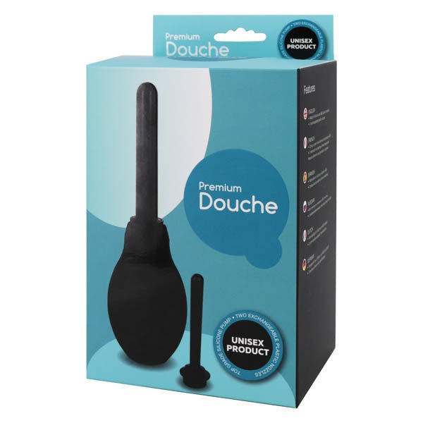 Buy Premium Douche - Black Unisex Douche - 370 ml Capacity at NZ’s Mega Adult Toys Store. Discover premium sex toys with discreet shipping at the best price in NZ