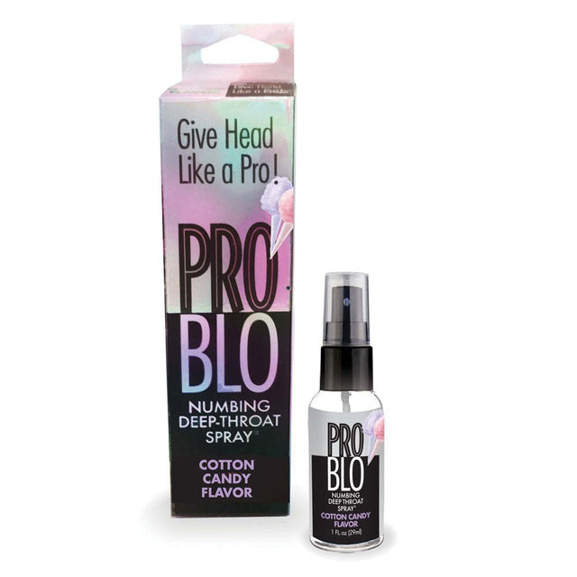 Buy ProBlo Deep Throat Spray - Cotton Candy - Cotton Candy Flavoured Deep Throat Spray - 30 ml at NZ’s Mega Adult Toys Store. Discover premium sex toys with discreet shipping at the best price in NZ