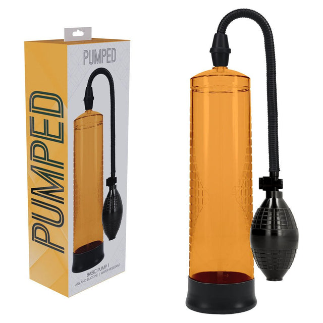 Buy PUMPED Basic Pump 1 - Orange - Orange Penis Pump at NZ’s Mega Adult Toys Store. Discover premium sex toys with discreet shipping at the best price in NZ