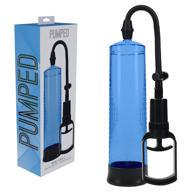 Buy PUMPED Basic Pump 2 - Blue - Blue Penis Pump at NZ’s Mega Adult Toys Store. Discover premium sex toys with discreet shipping at the best price in NZ