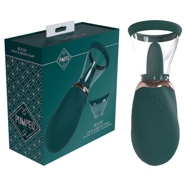 Buy PUMPED Boost Auto Vulva & Brest Pump - Green - Green USB Rechargeable Ladies Pump at NZ’s Mega Adult Toys Store. Discover premium sex toys with discreet shipping at the best price in NZ