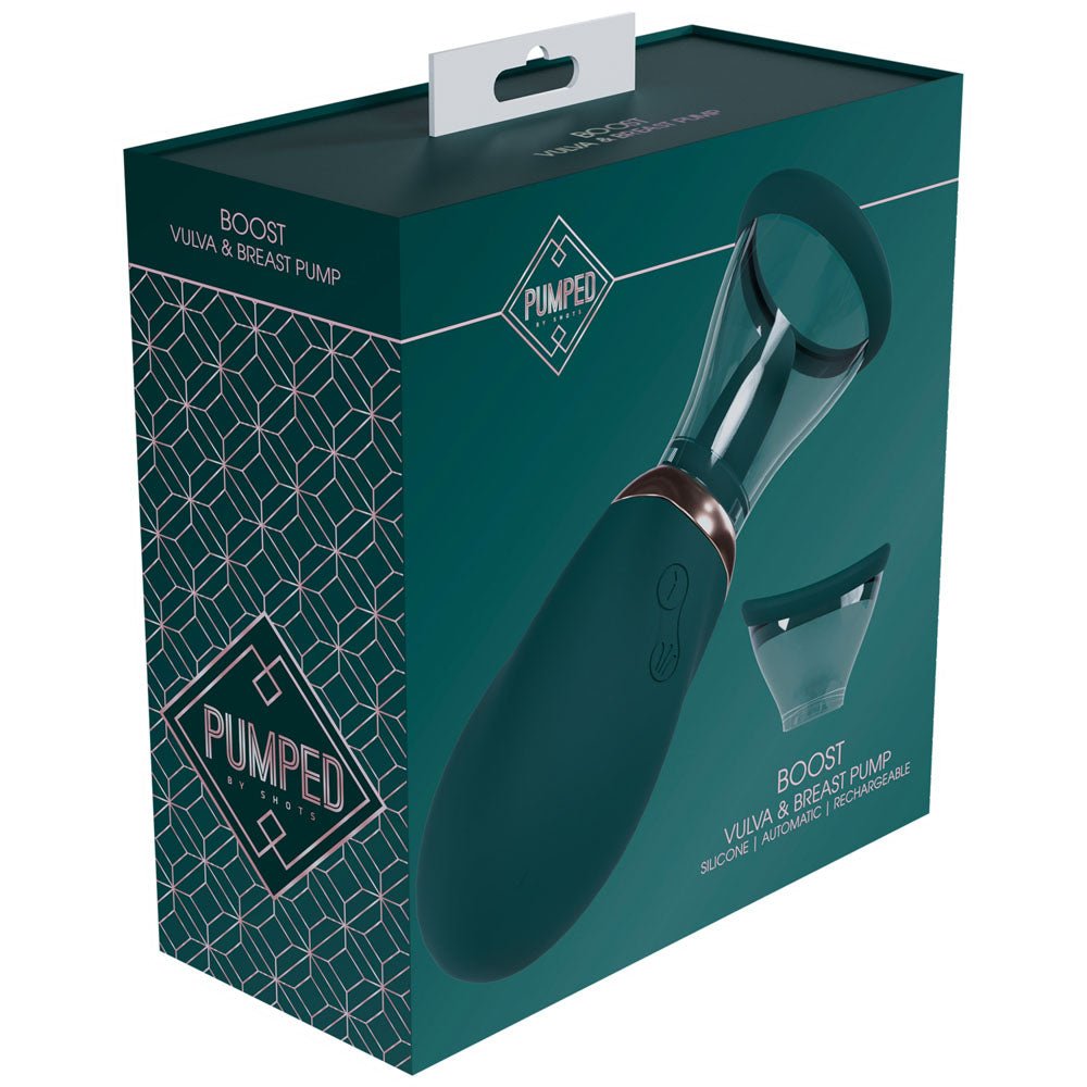 Buy PUMPED Boost Auto Vulva & Brest Pump - Green - Green USB Rechargeable Ladies Pump at NZ’s Mega Adult Toys Store. Discover premium sex toys with discreet shipping at the best price in NZ