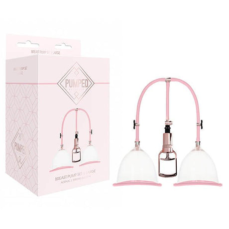 Buy Pumped Breast Pump Set - Rose Pink Large Breast Pump Set at NZ’s Mega Adult Toys Store. Discover premium sex toys with discreet shipping at the best price in NZ