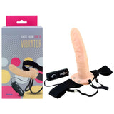 Buy Realistic Hollow Strap - On Vibrator - Flesh 20.3 cm (8'') Hollow Vibrating Strap - On at NZ’s Mega Adult Toys Store. Discover premium sex toys with discreet shipping at the best price in NZ