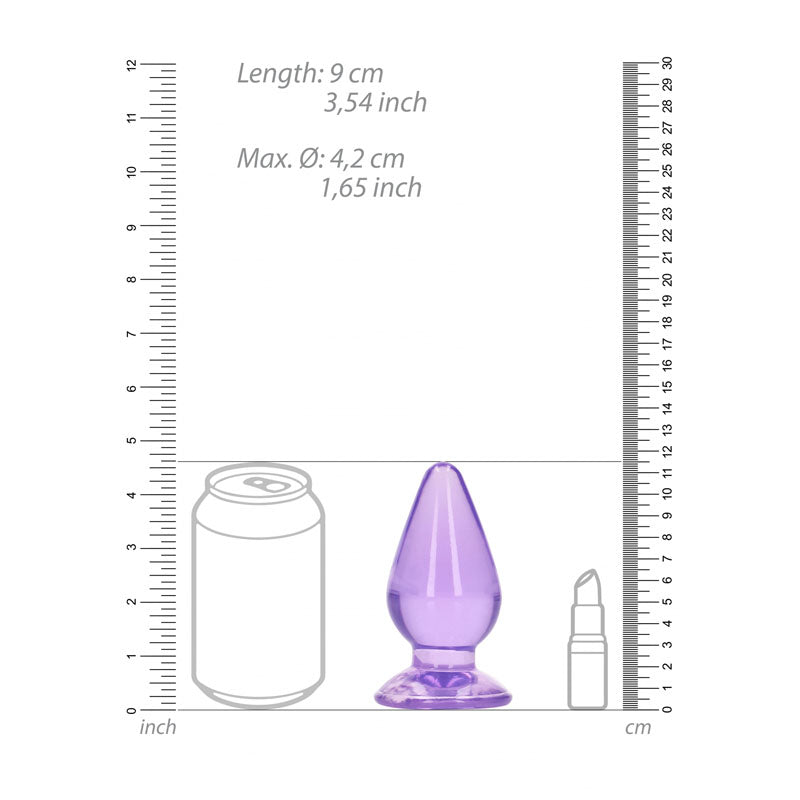 Buy REALROCK 11.5 cm Anal Plug - Purple - Purple 11.5 cm (4.5'') Butt Plug at NZ’s Mega Adult Toys Store. Discover premium sex toys with discreet shipping at the best price in NZ