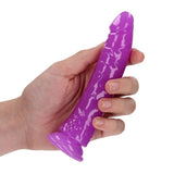 Buy REALROCK 15.5 cm Slim Glow in the Dark Neon - Purple - Glow in Dark Purple 15.5 cm (6'') Dong at NZ’s Mega Adult Toys Store. Discover premium sex toys with discreet shipping at the best price in NZ