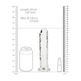 Buy REALROCK 18 cm Straight Dildo - Clear - Clear 18 cm (7'') Dong at NZ’s Mega Adult Toys Store. Discover premium sex toys with discreet shipping at the best price in NZ