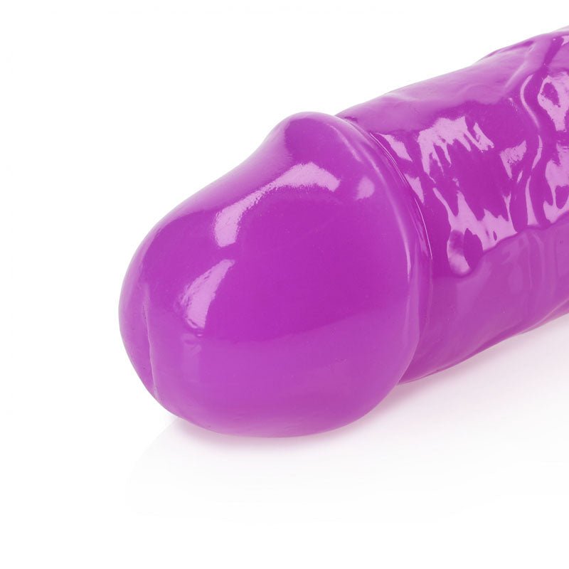 Buy REALROCK 30 cm Double Dong Glow - Purple - Purple 30 cm (12'') Double Dong at NZ’s Mega Adult Toys Store. Discover premium sex toys with discreet shipping at the best price in NZ