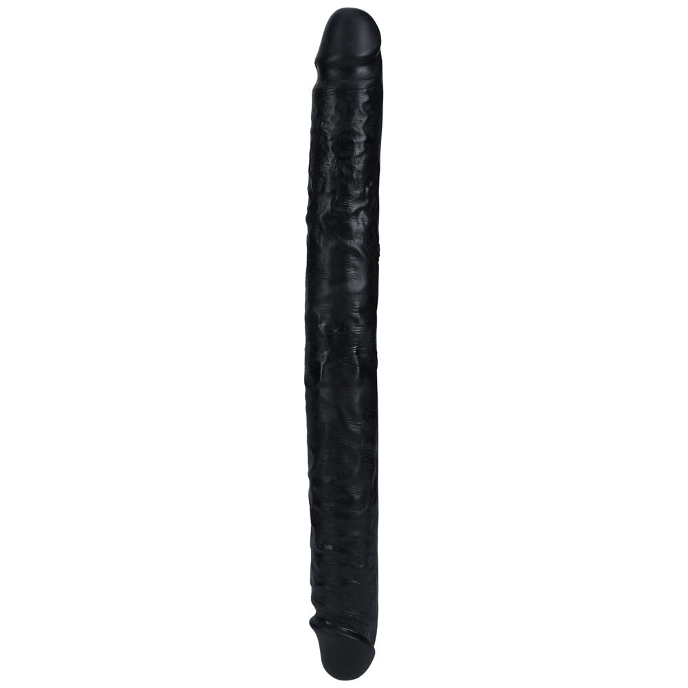 Buy REALROCK 35cm Slim Double Dildo - Black - Black 35 cm (14'') Double Dong at NZ’s Mega Adult Toys Store. Discover premium sex toys with discreet shipping at the best price in NZ