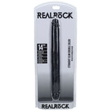 Buy REALROCK 35cm Slim Double Dildo - Black - Black 35 cm (14'') Double Dong at NZ’s Mega Adult Toys Store. Discover premium sex toys with discreet shipping at the best price in NZ