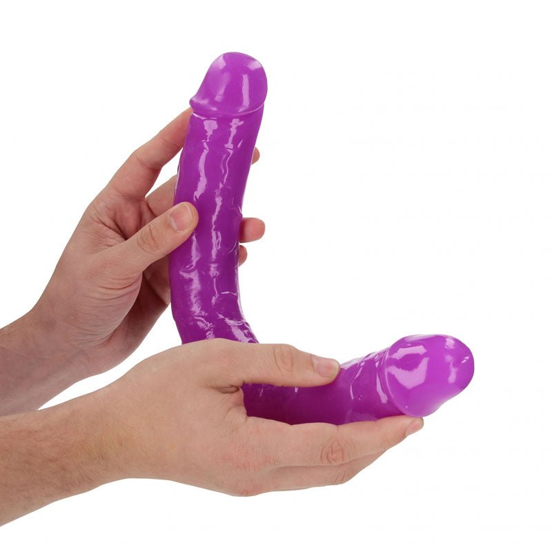 Buy REALROCK 38 cm Double Dong Glow - Purple - Purple 38 cm (15'') Double Dong at NZ’s Mega Adult Toys Store. Discover premium sex toys with discreet shipping at the best price in NZ