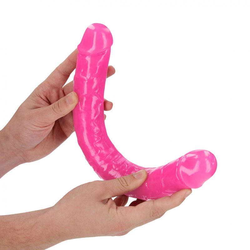 Buy REALROCK 38 cm Double Dong Glow - Pink - Pink 38 cm (15'') Double Dong at NZ’s Mega Adult Toys Store. Discover premium sex toys with discreet shipping at the best price in NZ