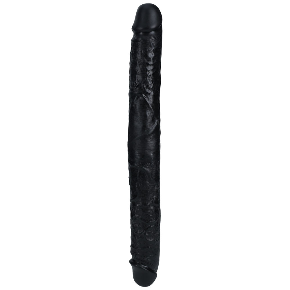 Buy REALROCK 40cm Thick Double Dildo - Black - Black 40 cm (16'') Thick Double Dong at NZ’s Mega Adult Toys Store. Discover premium sex toys with discreet shipping at the best price in NZ