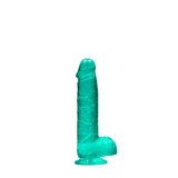 Buy REALROCK 6'' Realistic Dildo With Balls - Turquoise 15.2 cm Dong at NZ’s Mega Adult Toys Store. Discover premium sex toys with discreet shipping at the best price in NZ