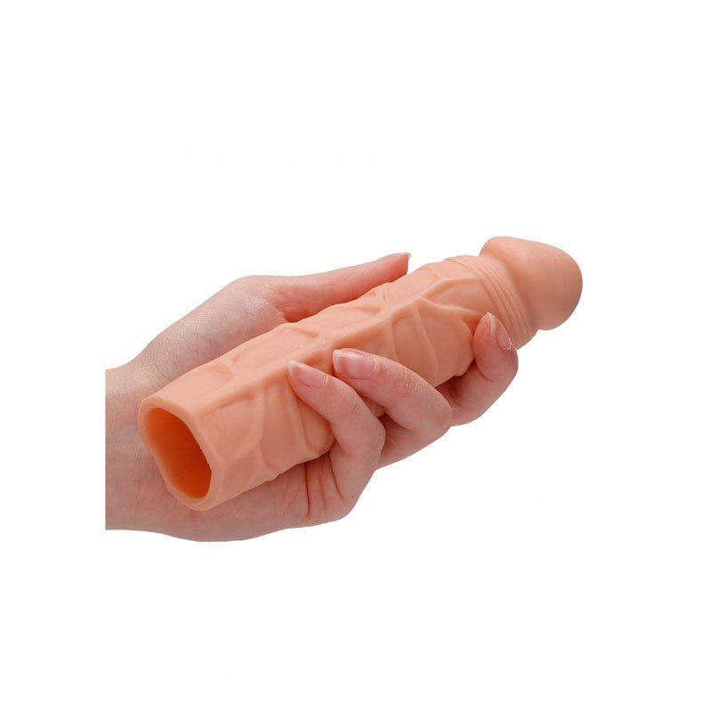 Buy REALROCK 7'' Penis Extender - Flesh 17.8 cm Penis Extension Sleeve at NZ’s Mega Adult Toys Store. Discover premium sex toys with discreet shipping at the best price in NZ