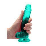 Buy REALROCK 7'' Realistic Dildo With Balls - Turquoise 17.8 cm Dong at NZ’s Mega Adult Toys Store. Discover premium sex toys with discreet shipping at the best price in NZ