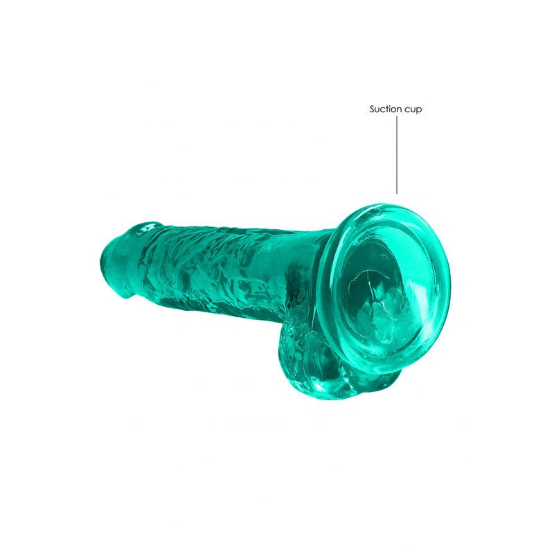 Buy REALROCK 7'' Realistic Dildo With Balls - Turquoise 17.8 cm Dong at NZ’s Mega Adult Toys Store. Discover premium sex toys with discreet shipping at the best price in NZ