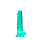 Buy REALROCK 7'' Realistic Dildo With Balls - Turquoise 17.8 cm Dong at NZ’s Mega Adult Toys Store. Discover premium sex toys with discreet shipping at the best price in NZ